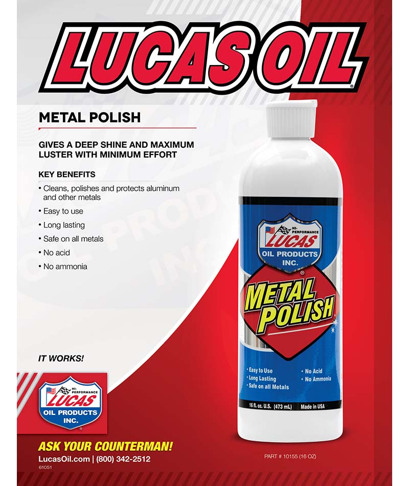 Lucas Oil 10880 Gun Metal Polish - 16 Oz.