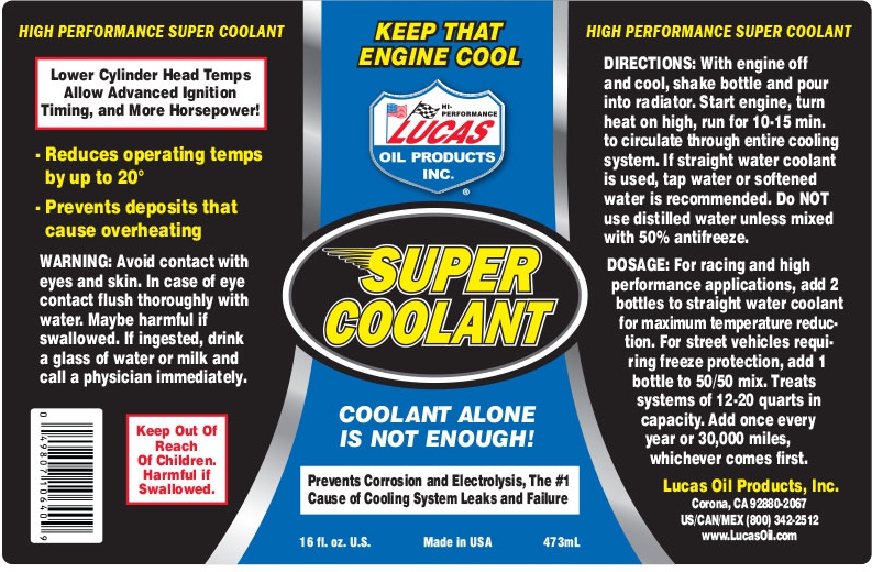 High Performance Engine Super Coolant System Additive