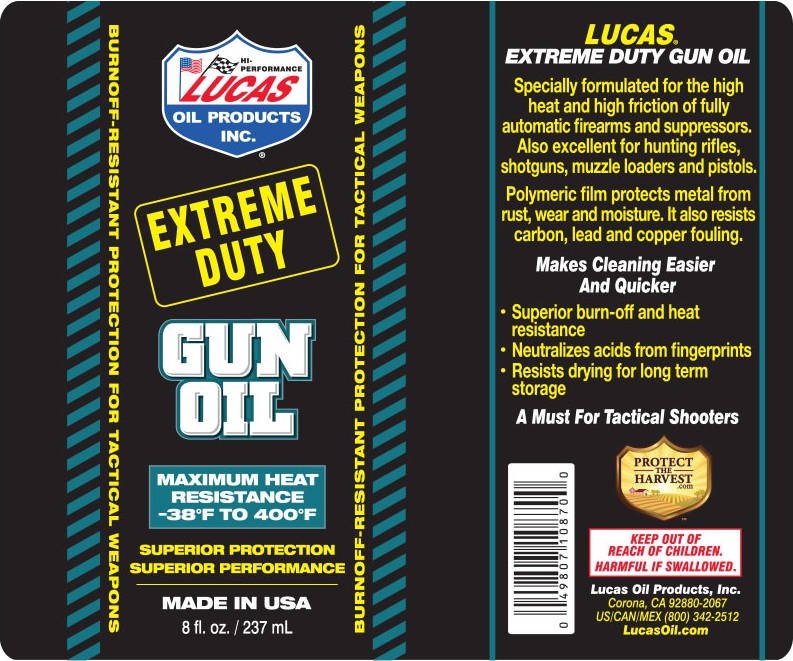 Lucas Oil Products Gun Oil