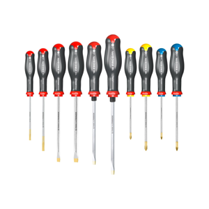 Facom Protwist Screwdriver Set of 10 SL/PH/PZ FCMANWJ10 
